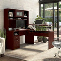 Escritorio en L de 60" elevable con soporte y cajón archivador
