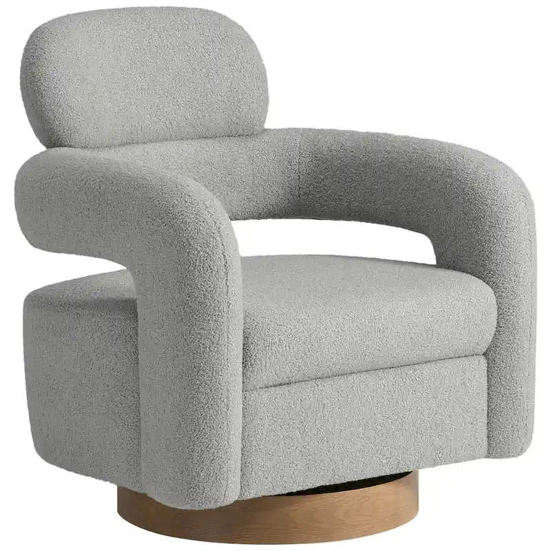 Sillón giratorio Sherpa Barrel, juego de 2