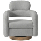 Sillón giratorio Sherpa Barrel, juego de 2