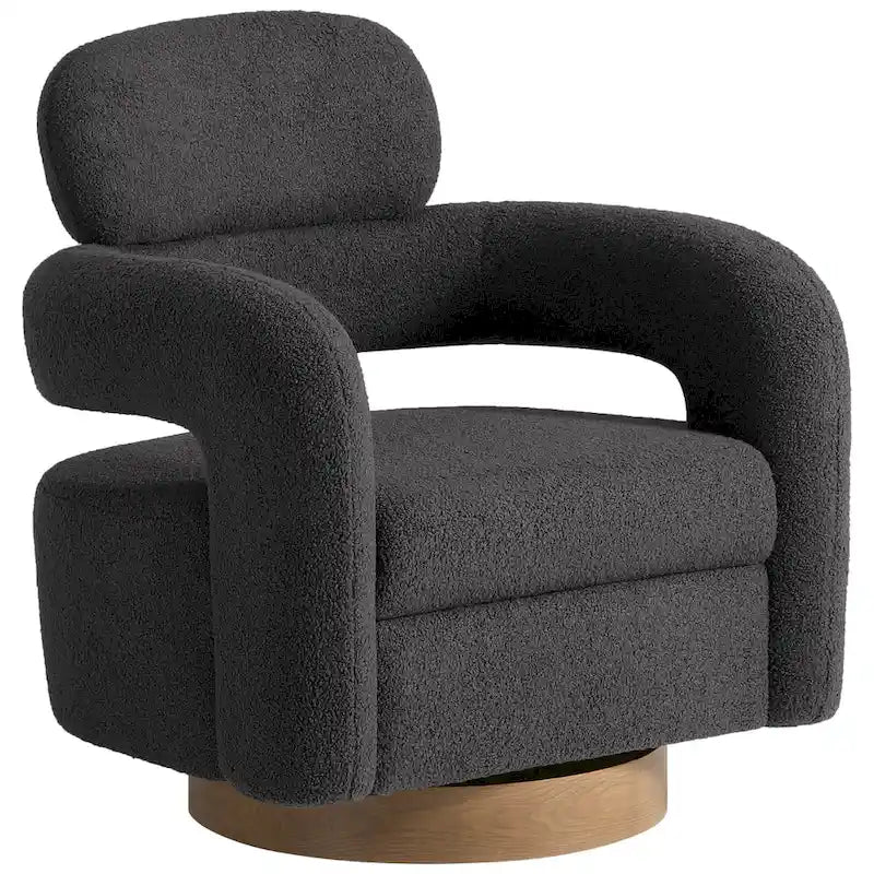 Sillón giratorio Sherpa Barrel, juego de 2
