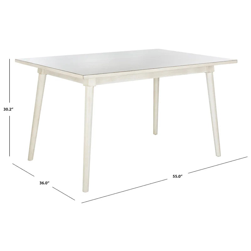 Mesa de comedor rectangular – 55 An. x 36 Pr. x 30 Al.
