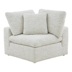 Sillón Esquinero Seccional Modular con Tela Resistente a las Manchas – 38x38