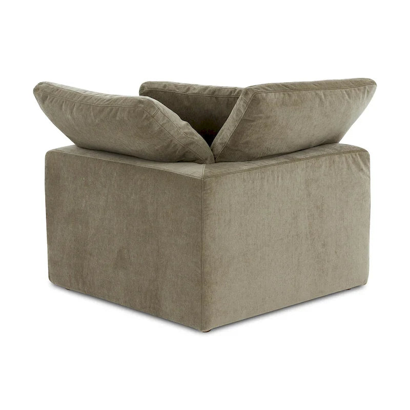 Sillón Esquinero Seccional Modular con Tela Resistente a las Manchas – 38x38