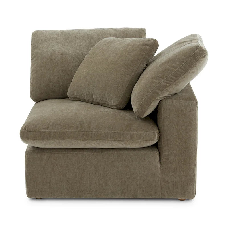 Sillón Esquinero Seccional Modular con Tela Resistente a las Manchas – 38x38