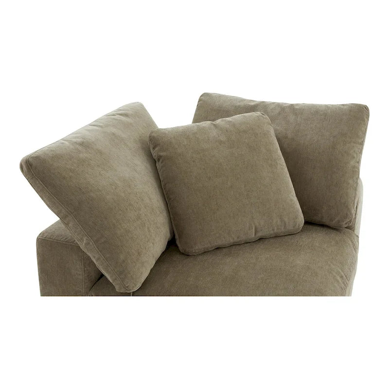Sillón Esquinero Seccional Modular con Tela Resistente a las Manchas – 38x38