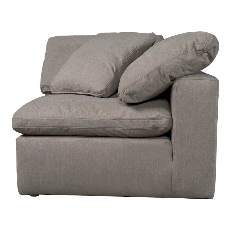 Sillón Esquinero Seccional Modular con Tela Resistente a las Manchas – 38x38