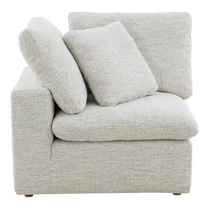 Sillón Esquinero Seccional Modular con Tela Resistente a las Manchas – 38x38