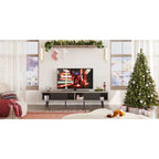 Soporte de TV para televisores de hasta 75 pulgadas – Mueble de TV de mediados de siglo, 70 pulgadas