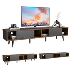 Soporte de TV para televisores de hasta 75 pulgadas – Mueble de TV de mediados de siglo, 70 pulgadas
