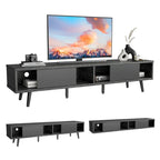 Soporte de TV para televisores de hasta 75 pulgadas – Mueble de TV de mediados de siglo, 70 pulgadas