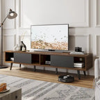 Soporte de TV para televisores de hasta 75 pulgadas – Mueble de TV de mediados de siglo, 70 pulgadas