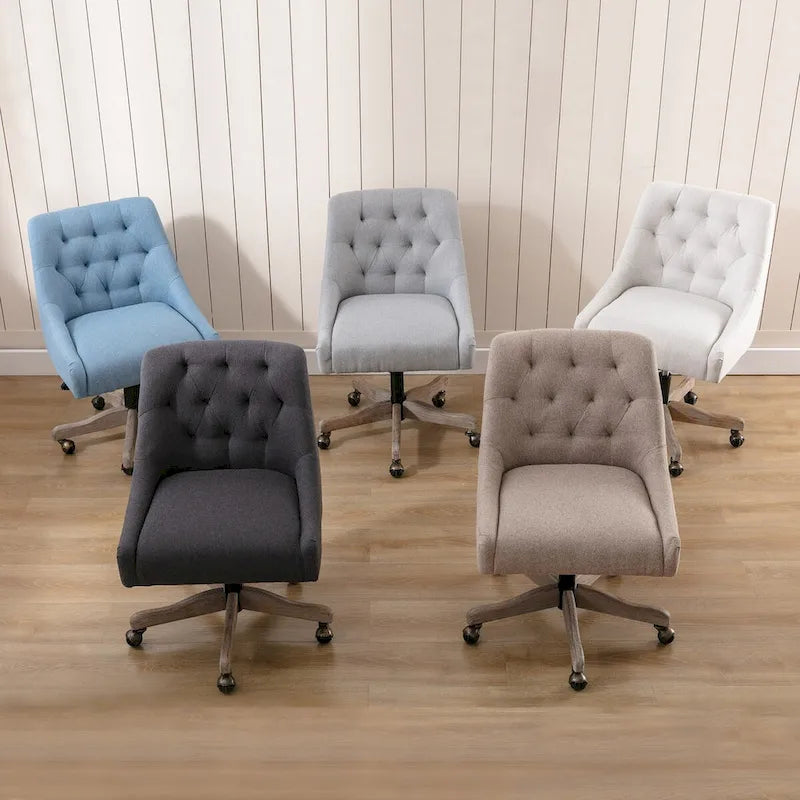 Sillón giratorio de 360° con altura regulable para salón