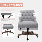 Sillón giratorio de 360° con altura regulable para salón