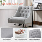 Sillón giratorio de 360° con altura regulable para salón