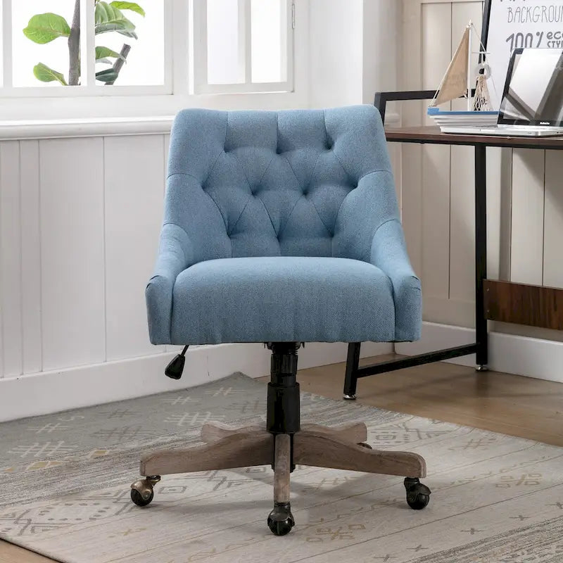 Sillón giratorio de 360° con altura regulable para salón