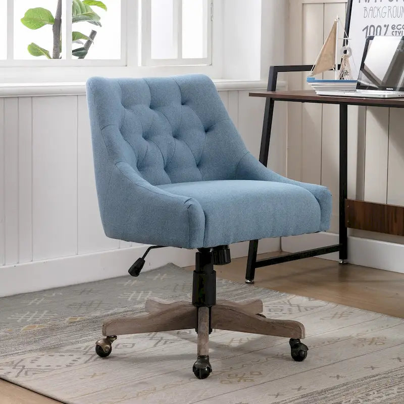 Sillón giratorio de 360° con altura regulable para salón