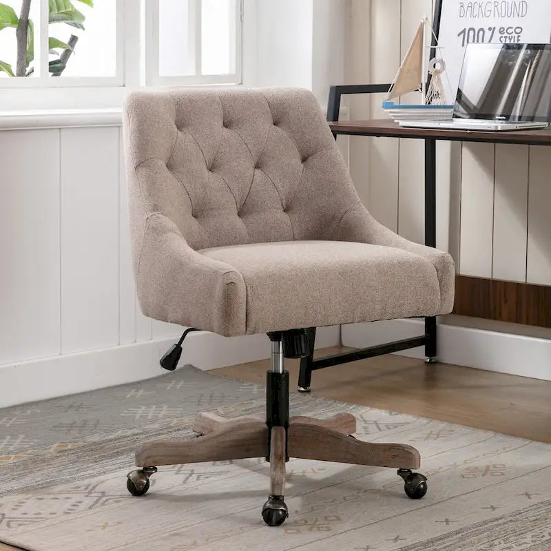 Sillón giratorio de 360° con altura regulable para salón