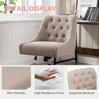 Sillón giratorio de 360° con altura regulable para salón
