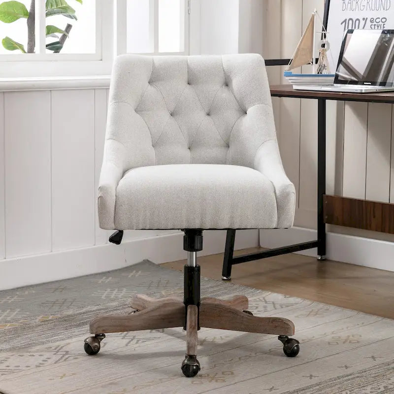 Sillón giratorio de 360° con altura regulable para salón