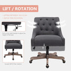 Sillón giratorio de 360° con altura regulable para salón